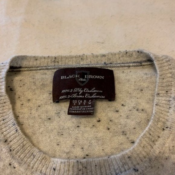 Black Brown 1826 - cashmere sweater - Picture 2 of 4